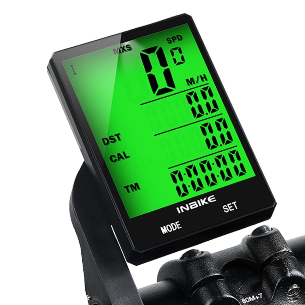 INBIKE 2.8 inch Bike Wireless Computer Multifunction Rainproof Bicycle Odometer